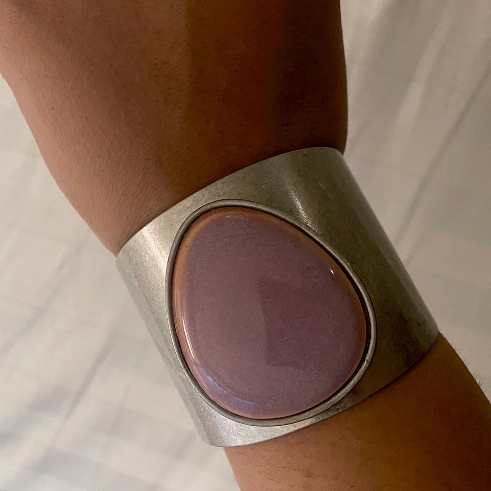 Lavender Gauntlet Bracelet